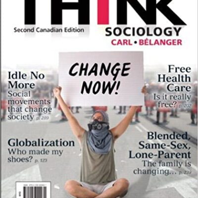 خرید و دانلود نسخه کامل کتاب THINK Sociology, Second Canadian Edition (2nd Edition) –  PDF