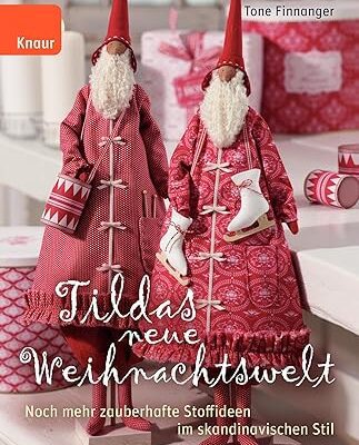 خرید و دانلود نسخه کامل کتاب Tildas neue Weihnachtswelt: Noch mehr zauberhafte Stoffideen im skandinavischen Stil (German Edition) –  +  Pdf