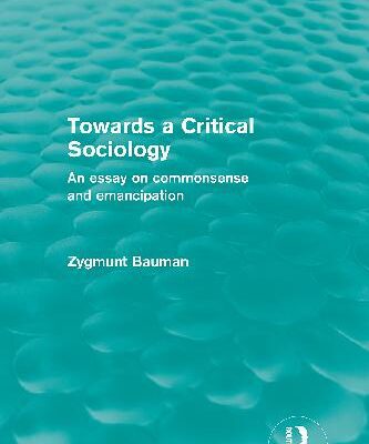 خرید و دانلود نسخه کامل کتاب Towards a critical sociology: an essay on commonsense and emancipation –  PDF