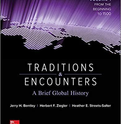 خرید و دانلود نسخه کامل کتاب Traditions & Encounters: A Brief Global History Volume 1 (4th Edition) –  Pdf