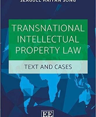 خرید و دانلود نسخه کامل کتاب Transnational Intellectual Property Law: Text and Cases Student Edition