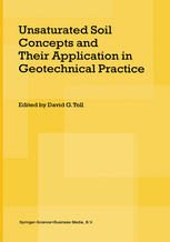 خرید و دانلود نسخه کامل کتاب Unsaturated Soil Concepts and Their Application in Geotechnical Practice –  PDF