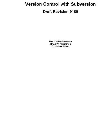 خرید و دانلود نسخه کامل کتاب Version Control with Subversion