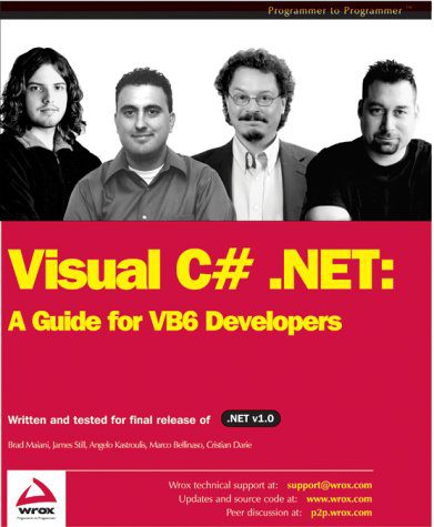 خرید و دانلود نسخه کامل کتاب Visual C# .NET: A Guide for VB6 Developers_686195dae34d3.jpeg خرید و دانلود نسخه کامل کتاب Visual C# .NET: A Guide for VB6 Developers