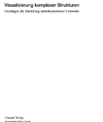 خرید و دانلود نسخه کامل کتاب Visualisierung komplexer Strukturen