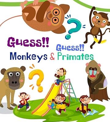 خرید و دانلود نسخه کامل کتاب Vocabulary – Flashcards about Animal Monkeys and Primates: It enhances concentration and imagination as well for Kid and Preschool to Learning & Skill development – + PDF
