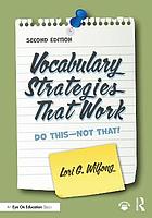 خرید و دانلود نسخه کامل کتاب Vocabulary Strategies That Work: Do This—Not That (2nd Edition) –  PDF