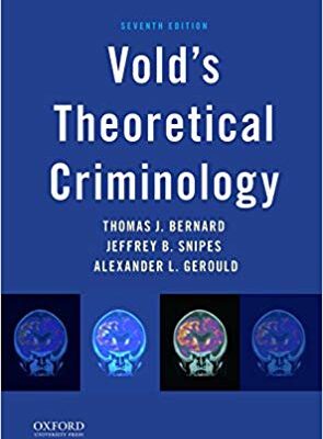 خرید و دانلود نسخه کامل کتاب Vold’s Theoretical Criminology 7th Edition