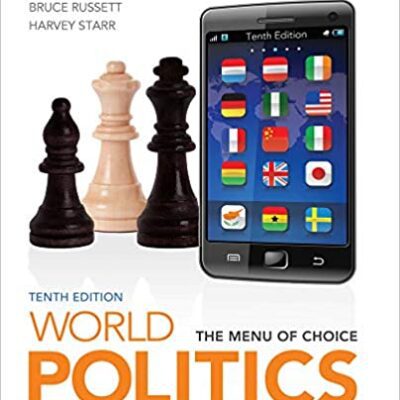 خرید و دانلود نسخه کامل کتاب World Politics: The Menu for Choice (10th Edition) –  PDF