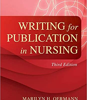 خرید و دانلود نسخه کامل کتاب Writing for Publication in Nursing  (3rd Edition) –  PDF