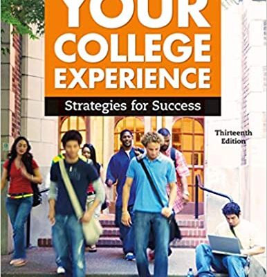 خرید و دانلود نسخه کامل کتاب Your College Experience: Strategies for Success (13th Edition) – + Pdf
