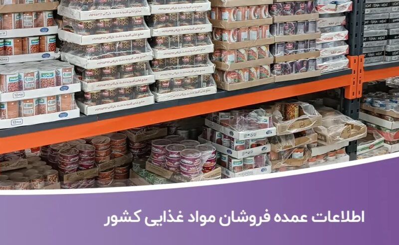 خرید و دانلود اطلاعات عمده فروشان مواد غذایی کشور - تصویر 1