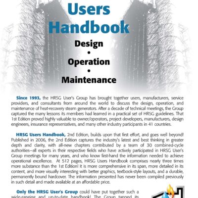 خرید و دانلود نسخه کامل کتاب Hrsg Users Handbook Design, Operation, Maintenance
