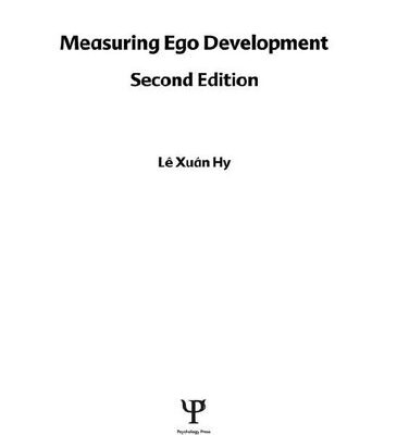 خرید و دانلود نسخه کامل کتاب Measuring Ego Development (Lea Series in Personality and Clinical Psychology) 2nd