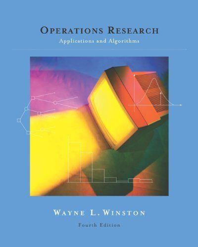 41kGUfcDh8L خرید و دانلود نسخه کامل کتاب Operations Research: Applications and Algorithms