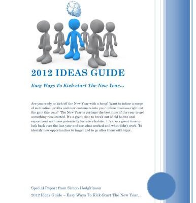 خرید و دانلود نسخه کامل کتاب 2012 ideas guide