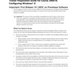 خرید و دانلود نسخه کامل کتاب 20687A Configuring Windows 8 Setup Guide, Trainer Preparation Guide