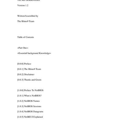 خرید و دانلود نسخه کامل کتاب 731986-Hacker’s Desk Reference – The MH DeskReference