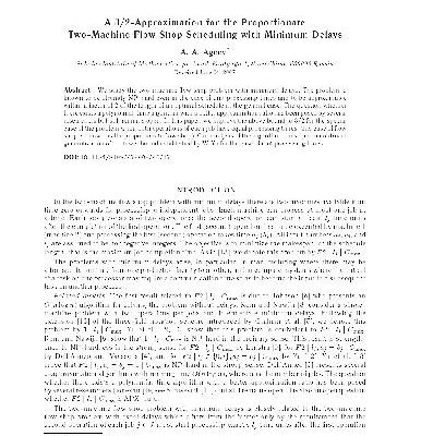 خرید و دانلود نسخه کامل کتاب A 3/2-approximation algorithm for the jump number of interval orders