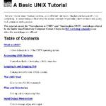 خرید و دانلود نسخه کامل کتاب A Basic UNIX Tutorial