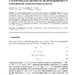 خرید و دانلود نسخه کامل کتاب A branch-reduce-cut algorithm for the global optimization of probabilistically constrained linear programs