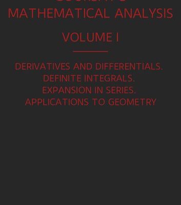 خرید و دانلود نسخه کامل کتاب A Course of Mathematical Analysis, Volume I