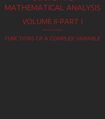 خرید و دانلود نسخه کامل کتاب A Course of Mathematical Analysis, Volume II, Part I