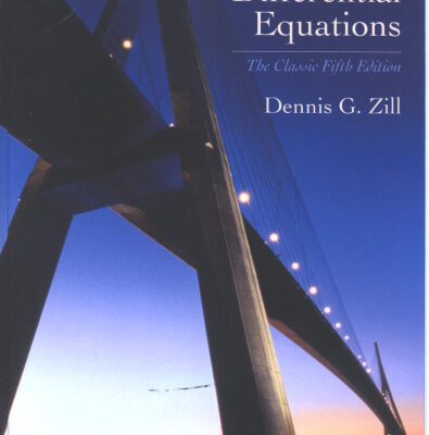 خرید و دانلود نسخه کامل کتاب A First Course in Differential Equations: The Classic Fifth Edition
