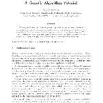 خرید و دانلود نسخه کامل کتاب A genetic algorithm tutorial