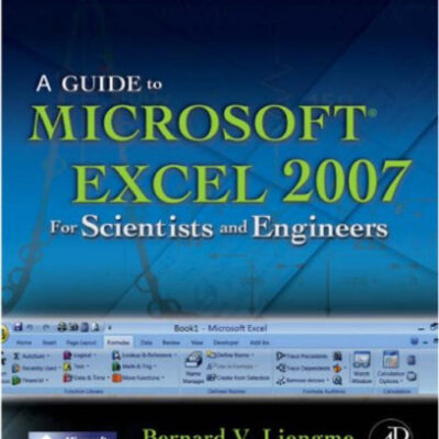 خرید و دانلود نسخه کامل کتاب A guide to Microsoft Excel 2007 for scientists and engineers