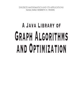 خرید و دانلود نسخه کامل کتاب A Java Library of Graph Algorithms and Optimization