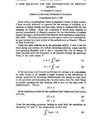 خرید و دانلود نسخه کامل کتاب A New Equation for the Distribution of Radiant Energy