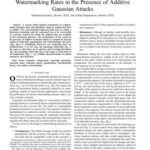 خرید و دانلود نسخه کامل کتاب A Relationship Between Quantization and Watermarking Rates in the Presence of Gaussian Attacks