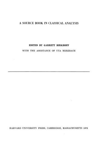 خرید و دانلود نسخه کامل کتاب A source book in classical analysis_6889b419f41c9.jpeg خرید و دانلود نسخه کامل کتاب A source book in classical analysis