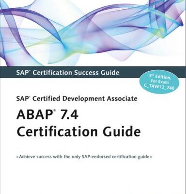 خرید و دانلود نسخه کامل کتاب ABAP 7.4 Certification Guide – SAP Certified Development Associate
