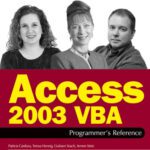 خرید و دانلود نسخه کامل کتاب Access 2003 VBA Programmer’s Reference