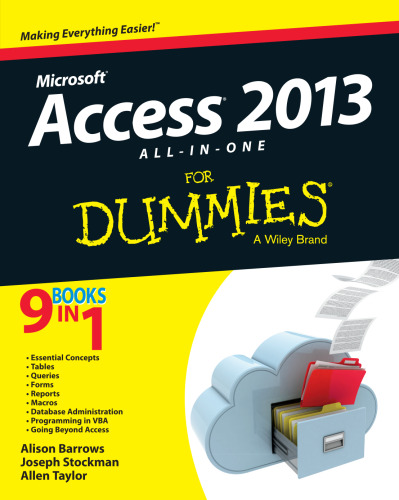 خرید و دانلود نسخه کامل کتاب Access 2013 All-in-One For Dummies