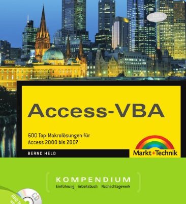 خرید و دانلود نسخه کامل کتاب Access-VBA Kompendium