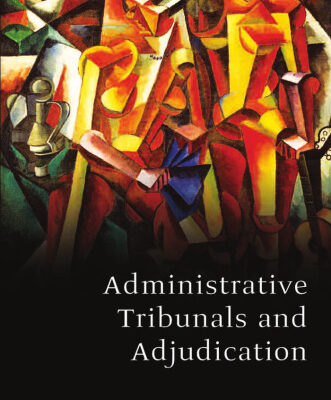 خرید و دانلود نسخه کامل کتاب Administrative Tribunals and Adjudication