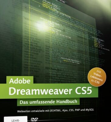 خرید و دانلود نسخه کامل کتاب Adobe Dreamweaver CS5: Das umfassende Handbuch