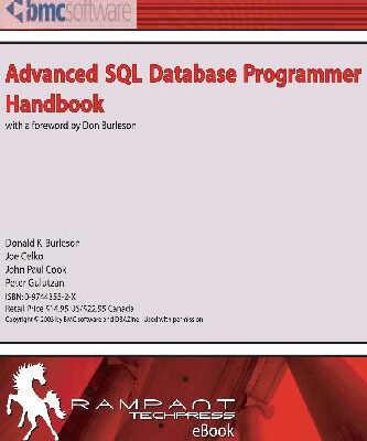 خرید و دانلود نسخه کامل کتاب Advanced SQL Database Programmer Handbook