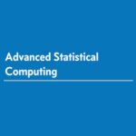 خرید و دانلود نسخه کامل کتاب Advanced Statistical Computing (2022 Update)