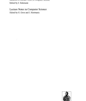 خرید و دانلود نسخه کامل کتاب Advanced Topics in Artificial Intelligence: International Summer School Prague, Czechoslovakia, July 6–17, 1992 Proceedings