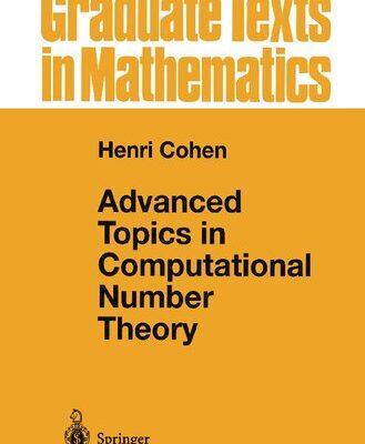 خرید و دانلود نسخه کامل کتاب Advanced Topics in Computational Number Theory