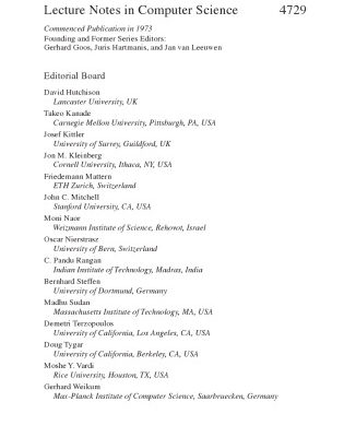 خرید و دانلود نسخه کامل کتاب Advances in Brain, Vision, and Artificial Intelligence: Second International Symposium, BVAI 2007, Naples, Italy, October 10-12, 2007. Proceedings