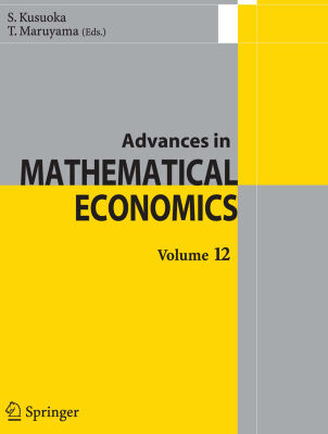 خرید و دانلود نسخه کامل کتاب Advances in mathematical economics