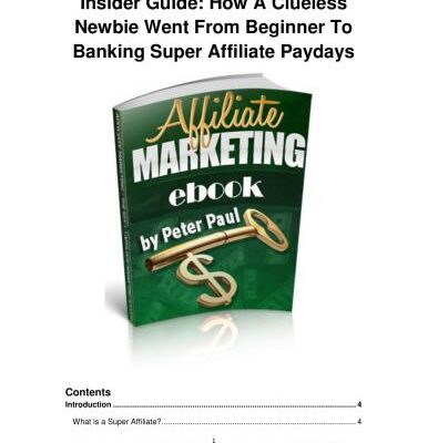 خرید و دانلود نسخه کامل کتاب Affiliate Marketing