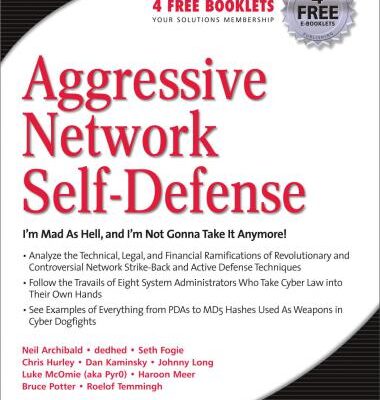 خرید و دانلود نسخه کامل کتاب Aggressive Network Self-Defense