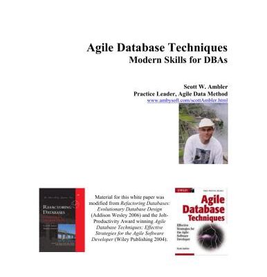 خرید و دانلود نسخه کامل کتاب Agile Database Techniques: Modern Skills for DBAs