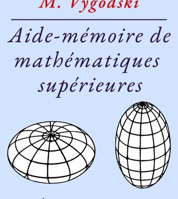خرید و دانلود نسخه کامل کتاب Aide-mémoire de mathématiques supérieures